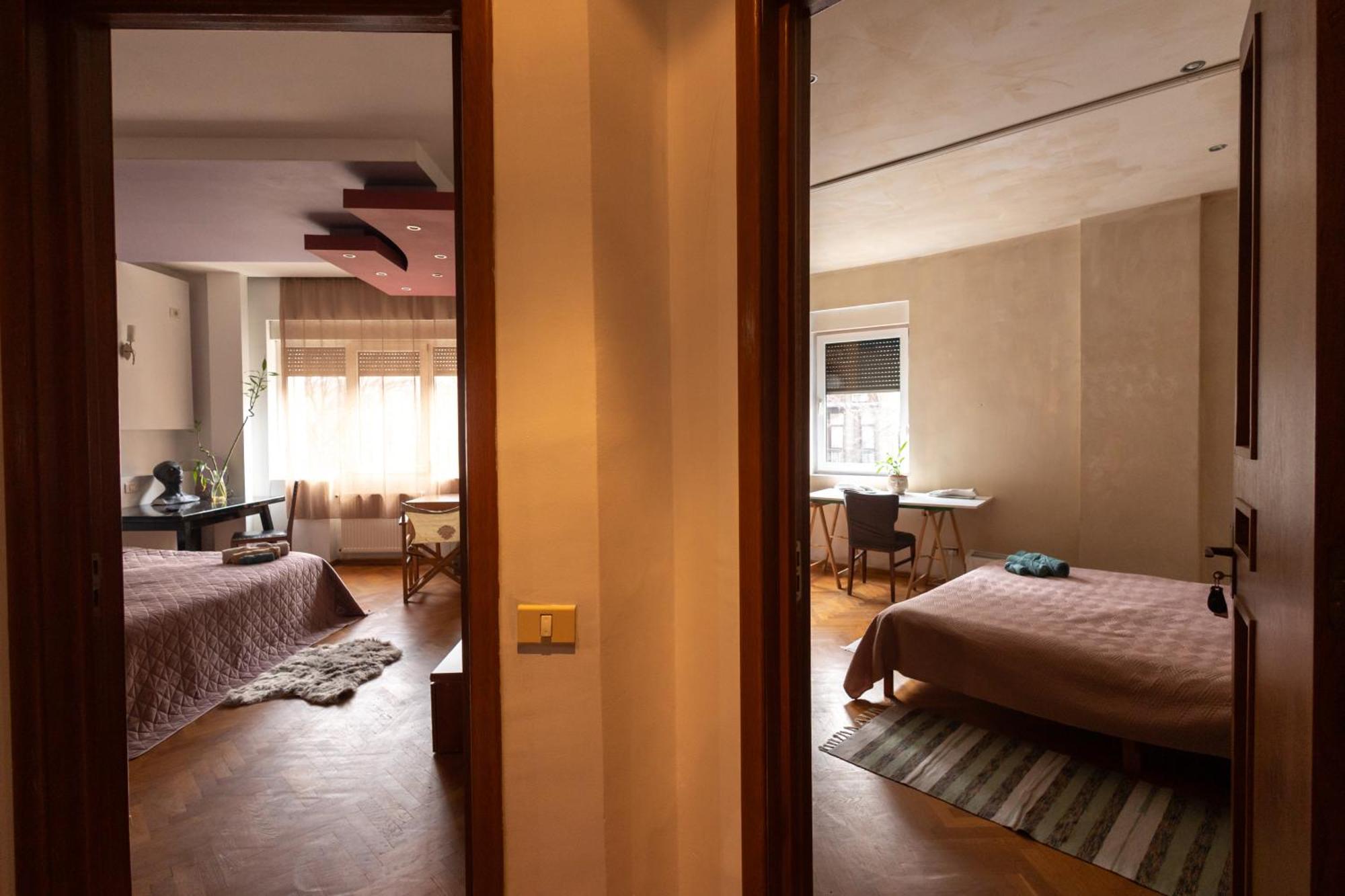 Shared Retro Vintage Luxury Apartment 부쿠레슈티 외부 사진